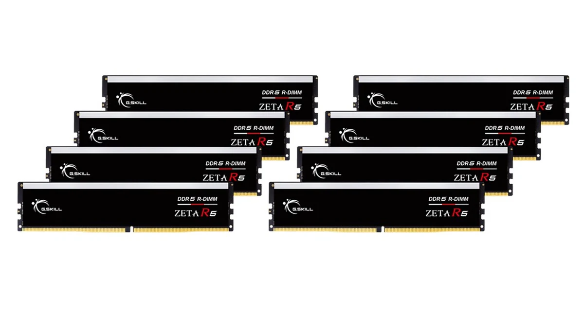 G.SKILL ZETA R5 DDR5 ECC-R 8X48GB 6400MHz CL32