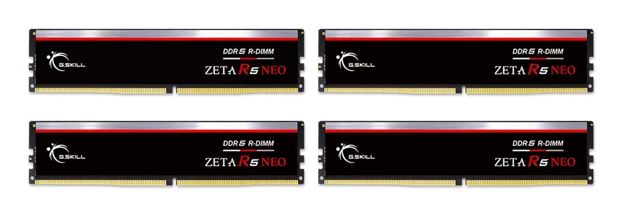 G.SKILL ZETA R5 NEO 4X32GB DDR5 6800MHz ECC