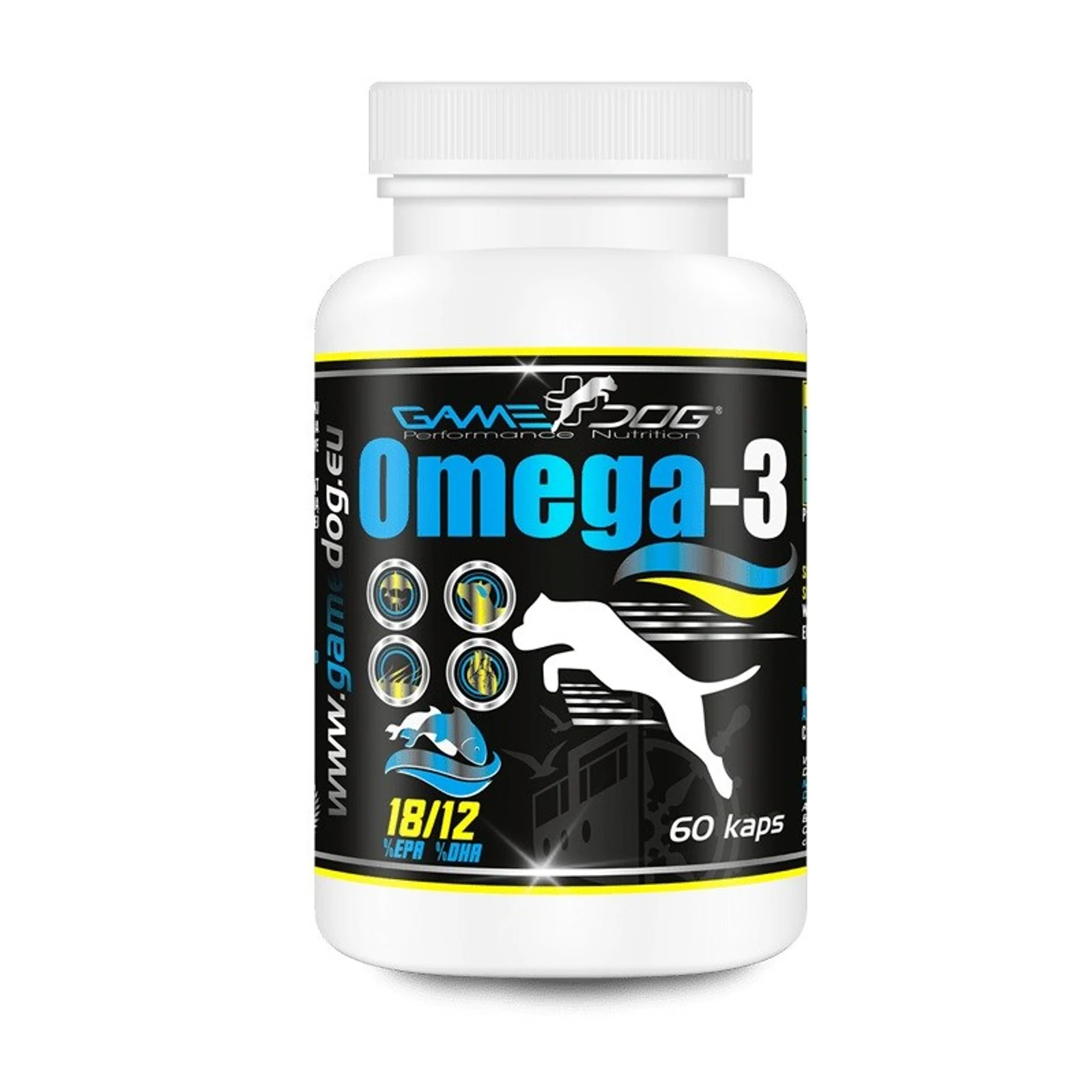 Game Dog OMEGA-3 kapsułki 60s - Suplement — zdjęcie 1 z 2