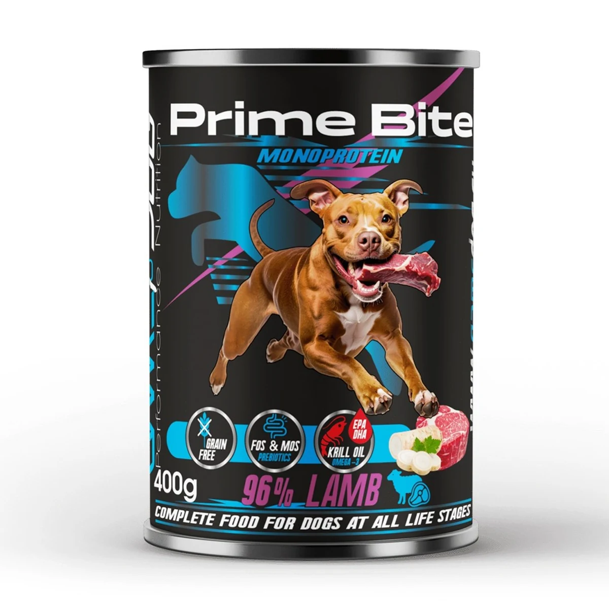 GAME DOG Prime Bite jagnięcina, pietruszka 400g