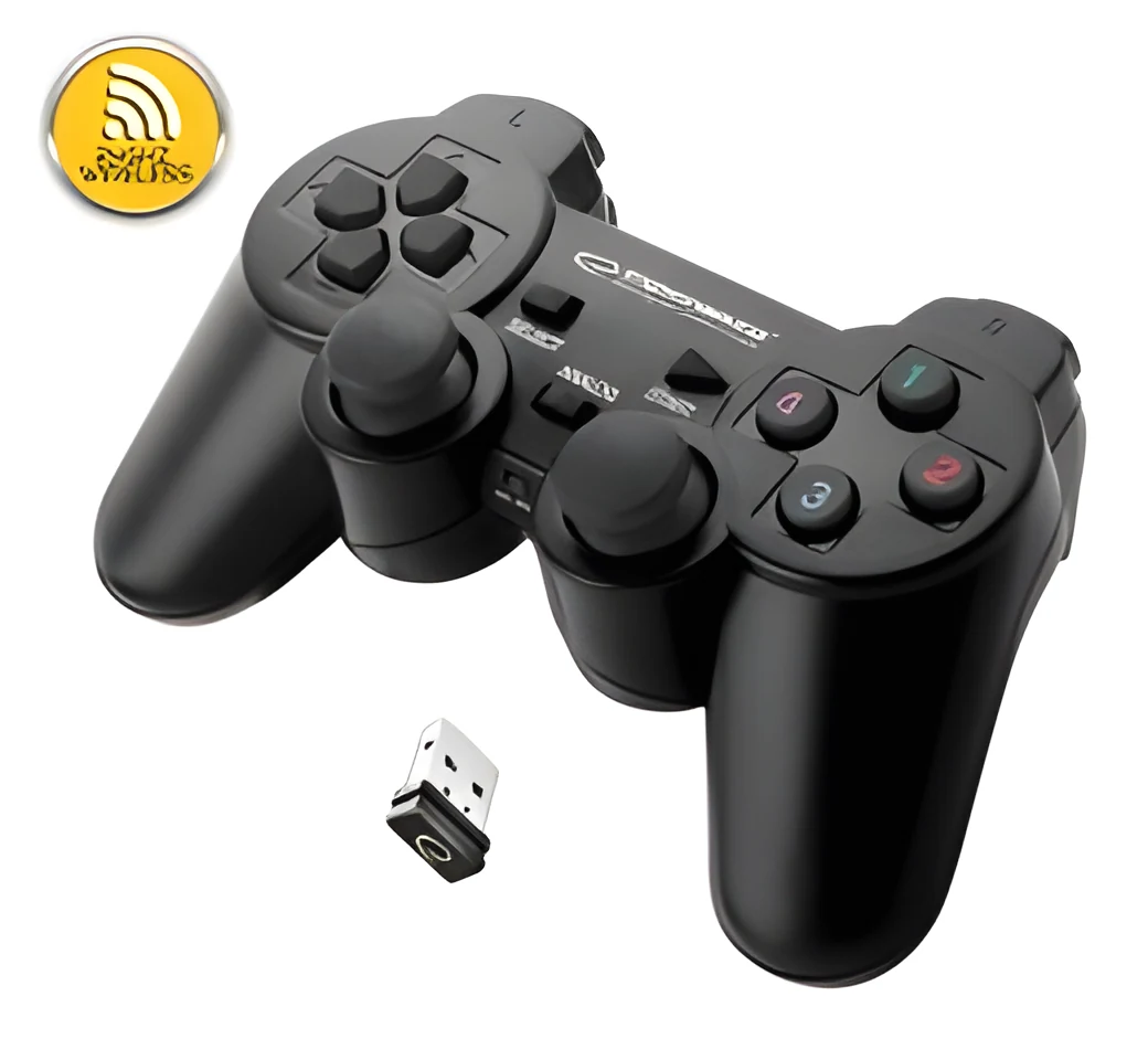 Gamepad bezprzewodowy Esperanza EGG108K (PC, PS3, czarny)