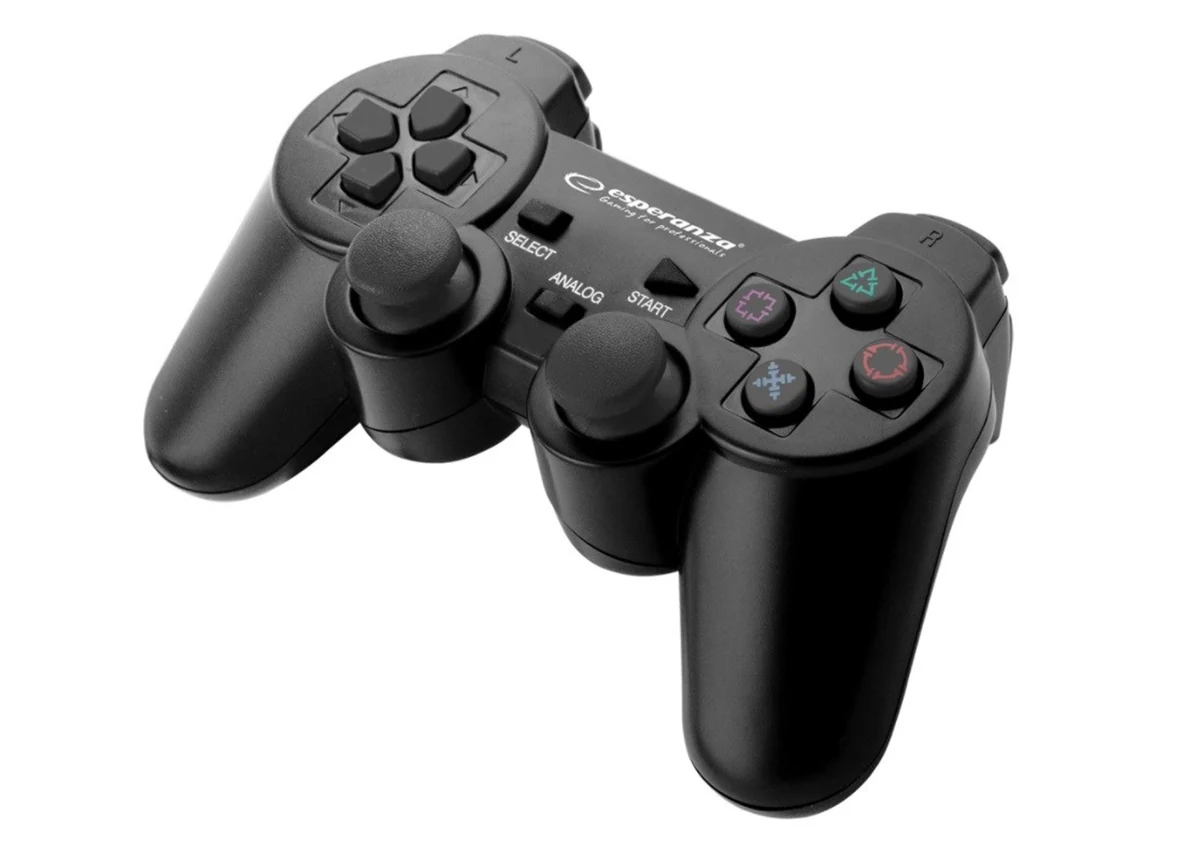 Gamepad Esperanza Trooper (PC, PS3; czarny)