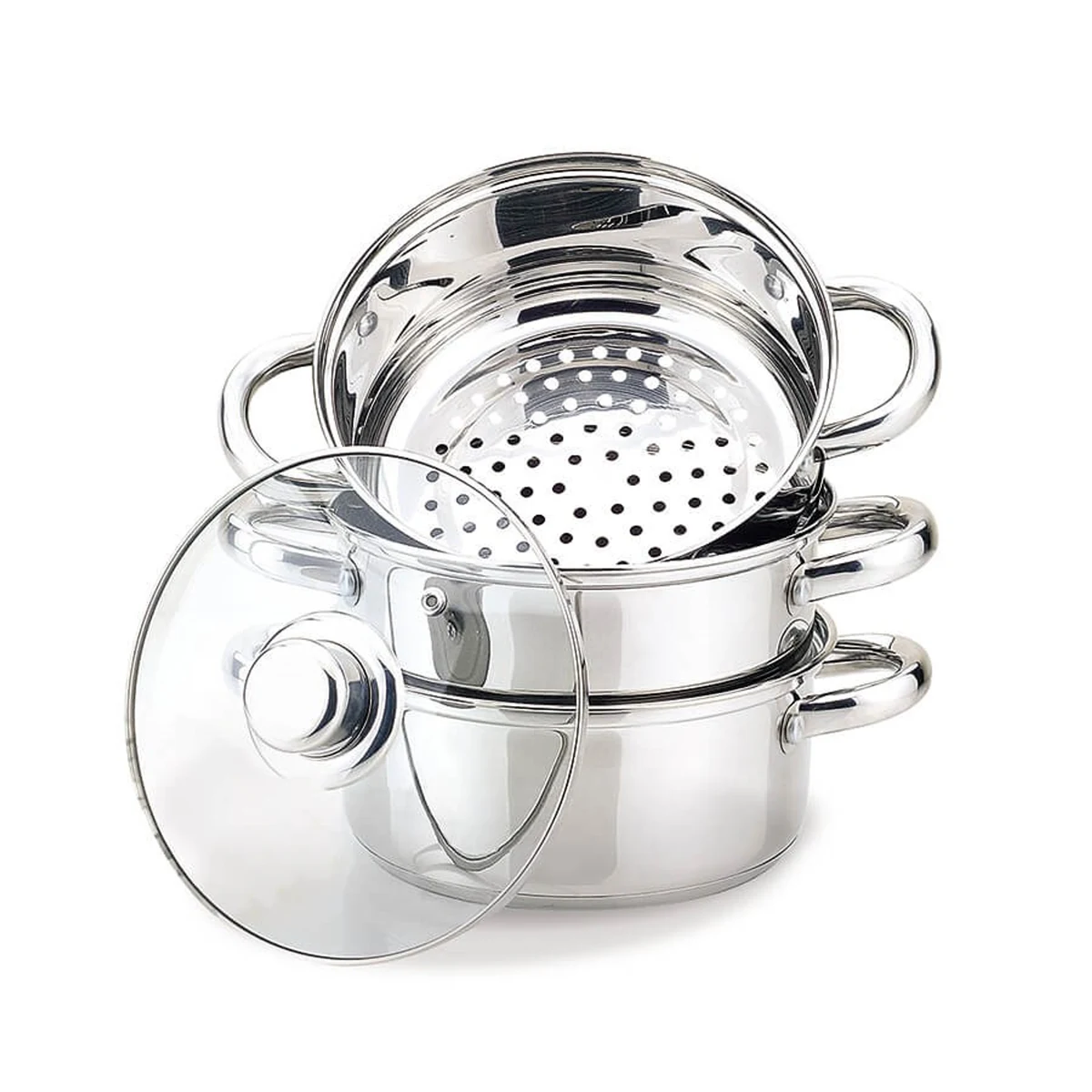 Garnek do gotowania na parze 3L, 20cm MR-2900-20 MAESTRO