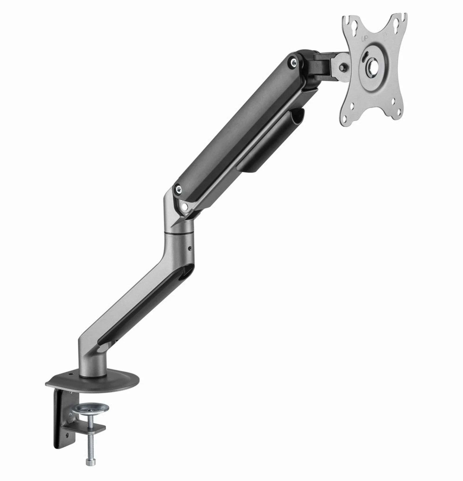 GEMBIRD BIURKOWE REGULOWANE RAMIĘ 17-32, 9KG, SZARY — zdjęcie 1 z 8