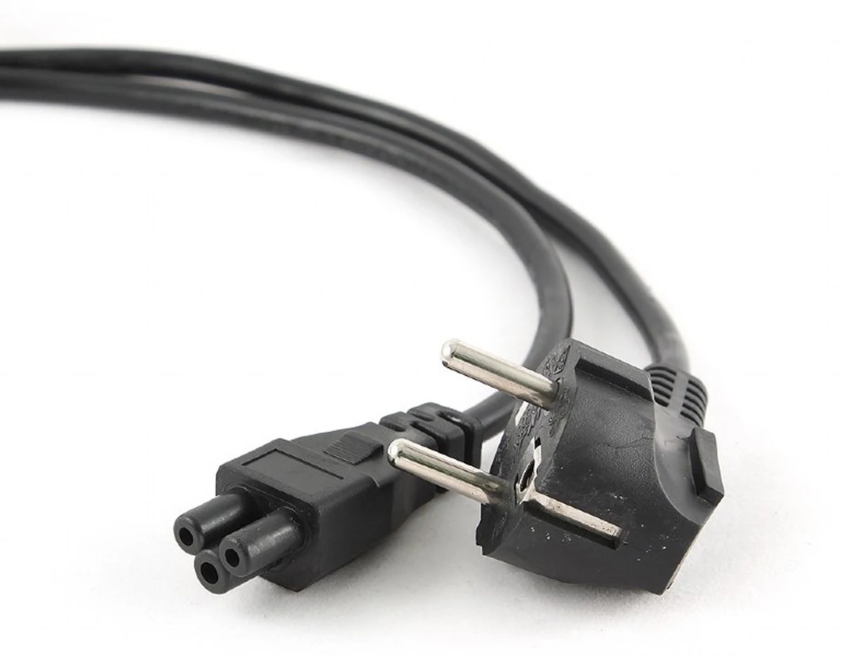 Kabel zasilający Gembird CEE 7/7 na C5, 3m, czarny