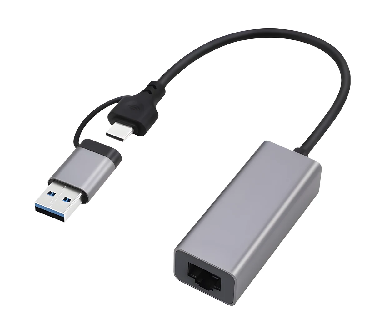 GEMBIRD KARTA SIECIOWA USB 3.1 + TYPE-C 2.5GB/S
