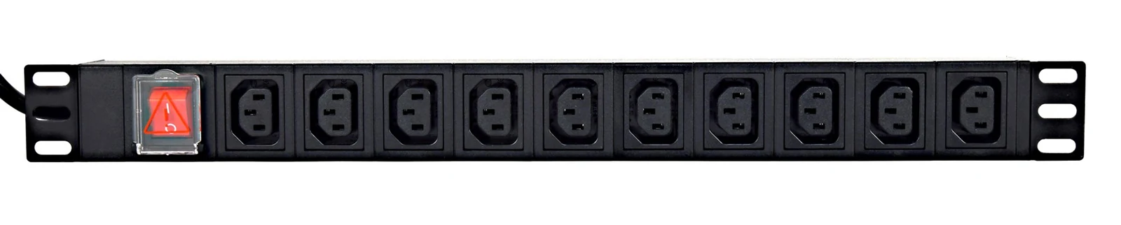 GEMBIRD LISTWA ZASILAJĄCA RACK 10 GNIAZD C13 — zdjęcie 1 z 4
