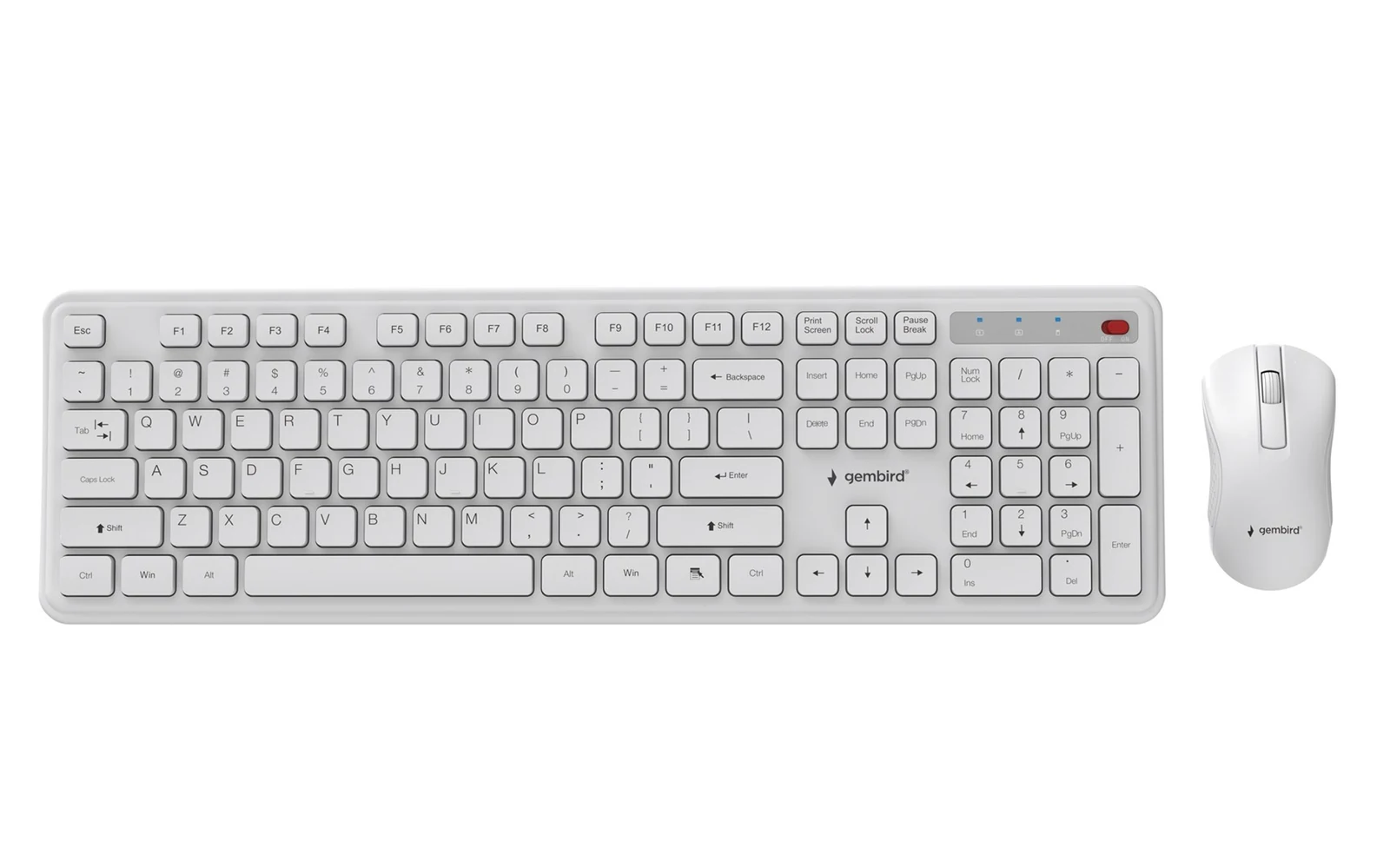 GEMBIRD Slim Pro Business - Zestaw Klawiatury + Myszy — zdjęcie 1 z 6