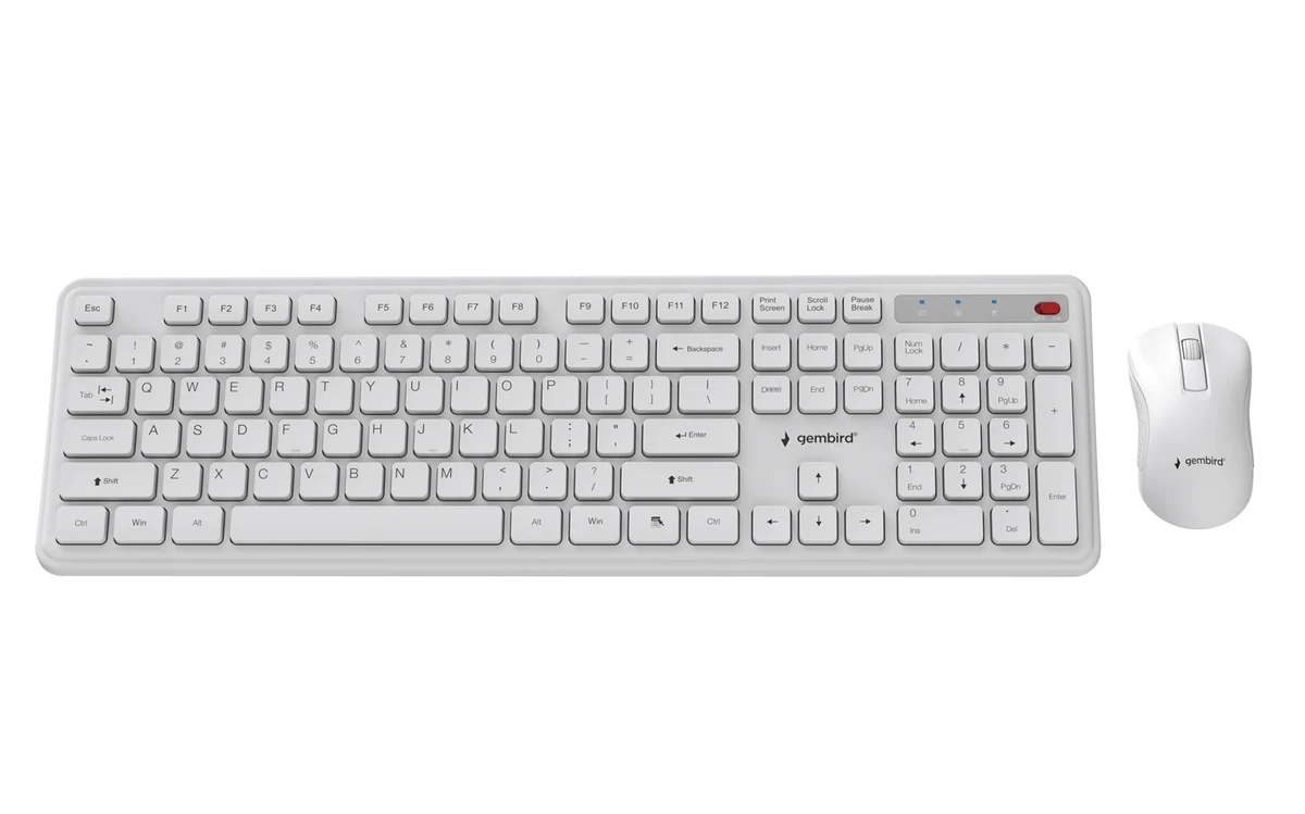 GEMBIRD Slim Pro Business - Zestaw Klawiatury + Myszy