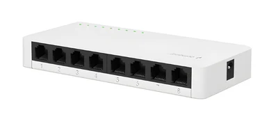 Switch biurkowy Gembird Gigabit LAN 8-portowy 10/100/1000 Mbps biały