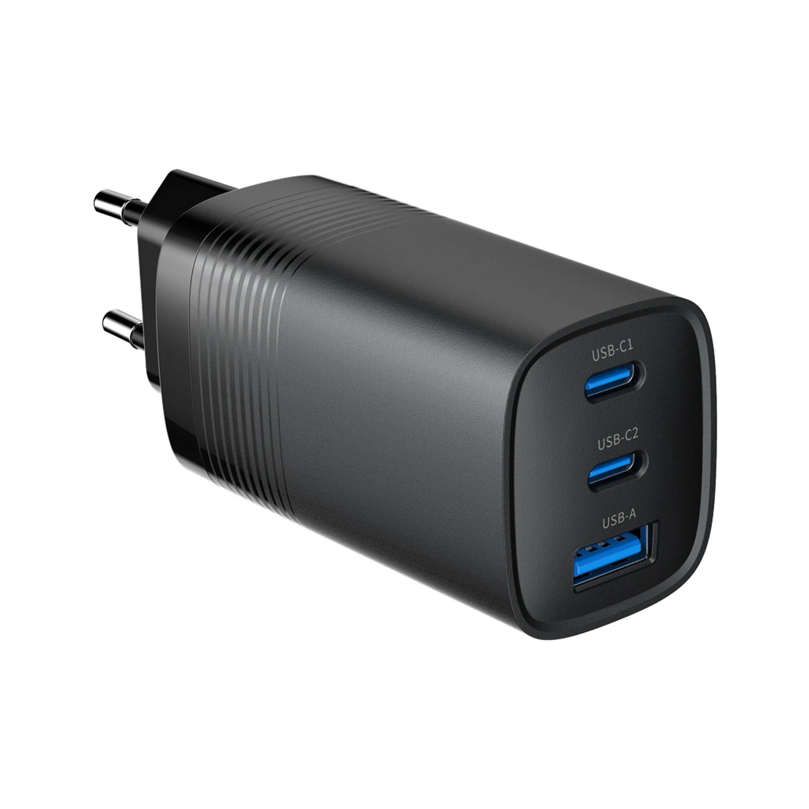 Ładowarka sieciowa USB-C, Gembird, 65W, czarna — zdjęcie 1 z 5