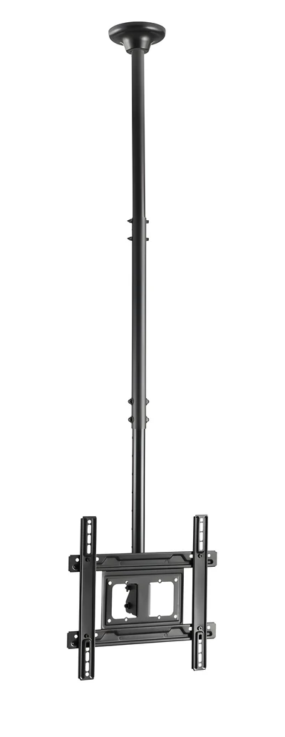 Uchwyt sufitowy Gembird do TV/monitora 32"-70", udźwig 50 kg, czarny