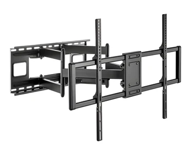 Uchwyt sufitowy Gembird 60"-120", 120 kg, czarny