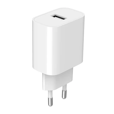 Ładowarka sieciowa USB-A, biała, Gembird