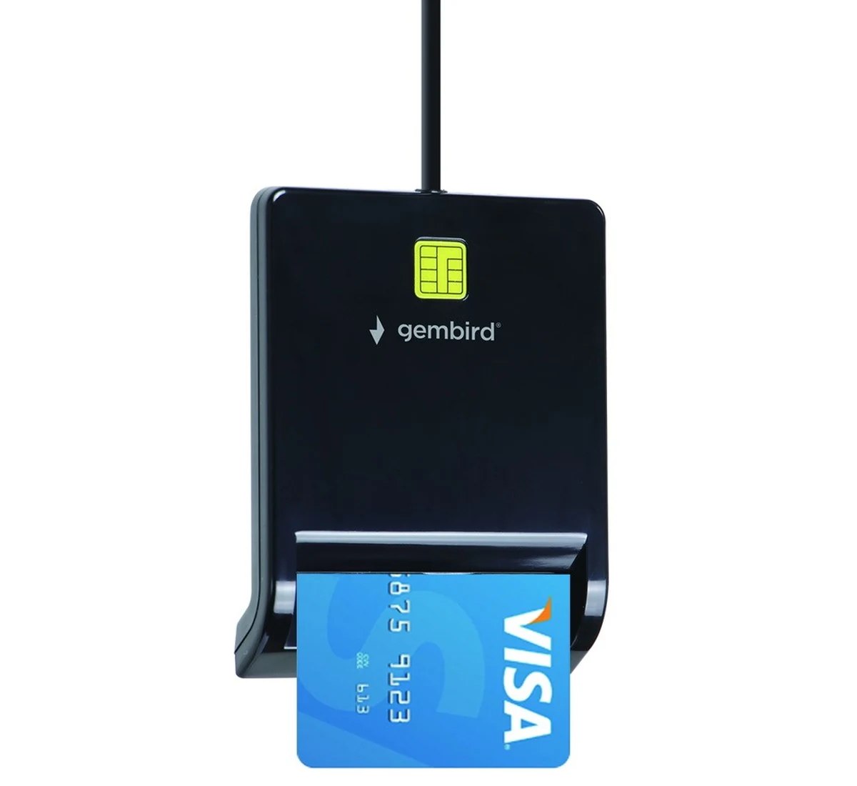GEMBIRD UNIWERSALNY CZYTNIK KART SMART CARD USB, CZARNY
