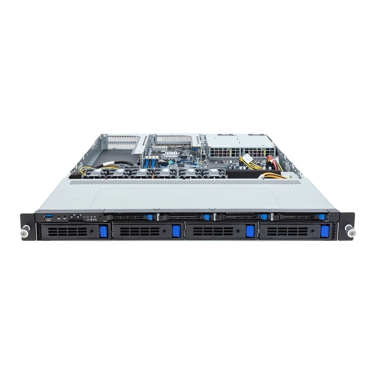Platforma serwerowa RACK Gigabyte R133-X11-AAB1 z procesorem Intel E-24XX, 1U