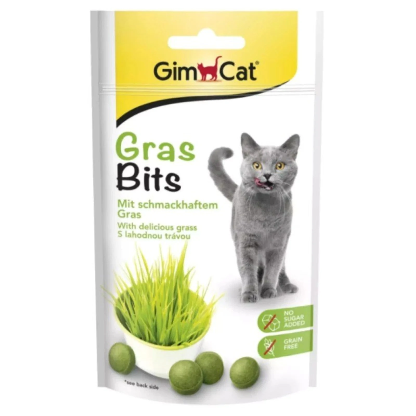 GimCat GrasBits Chrupiące kęsy trawki 40g