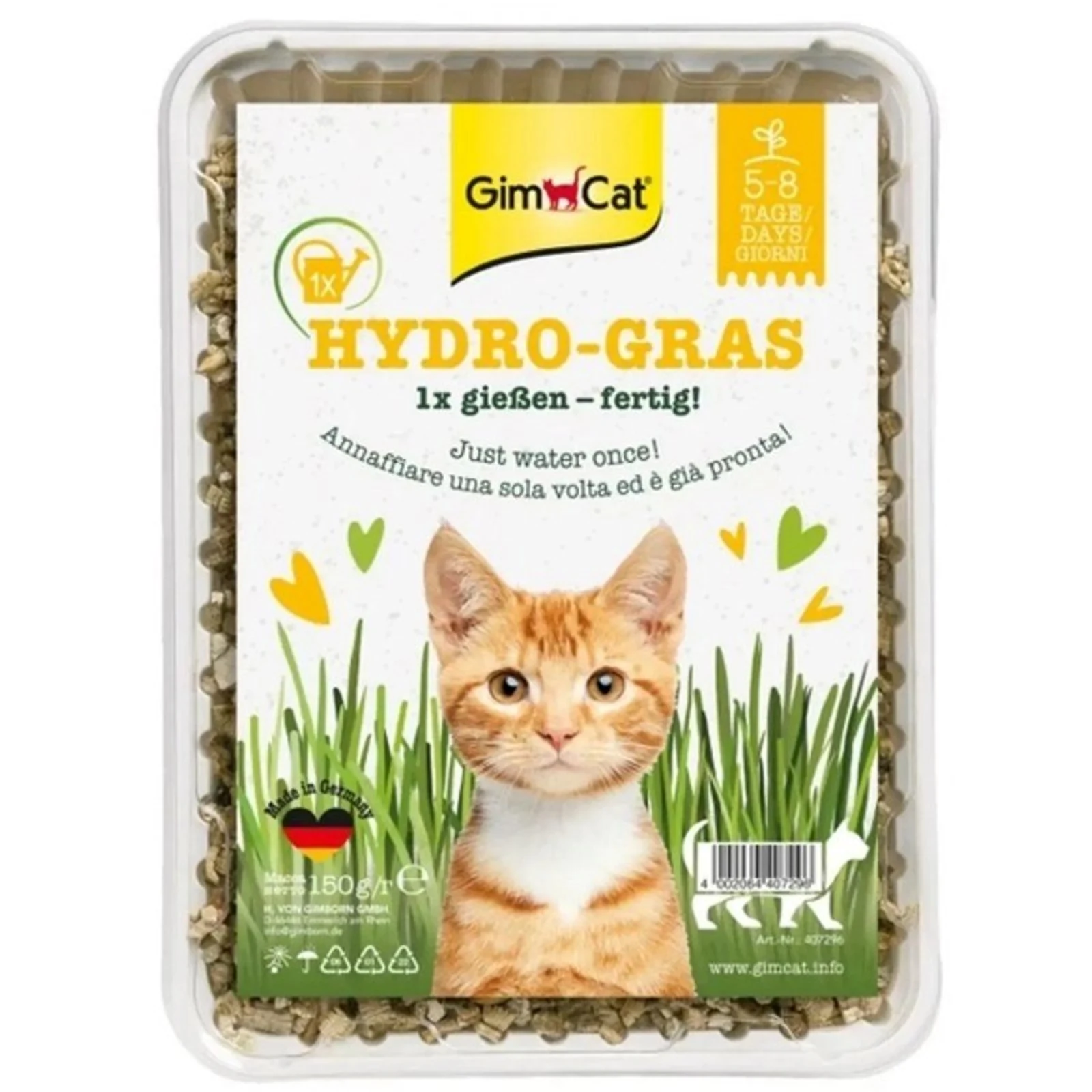 GimCat Hydro-Gras Płynna trawka 150g