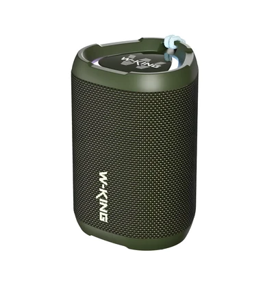 Głośnik bezprzewodowy Bluetooth W-KING D110 zielony