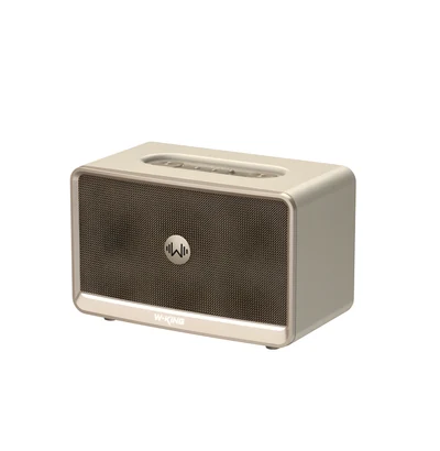 Głośnik bezprzewodowy Bluetooth W-KING H330 kremowy
