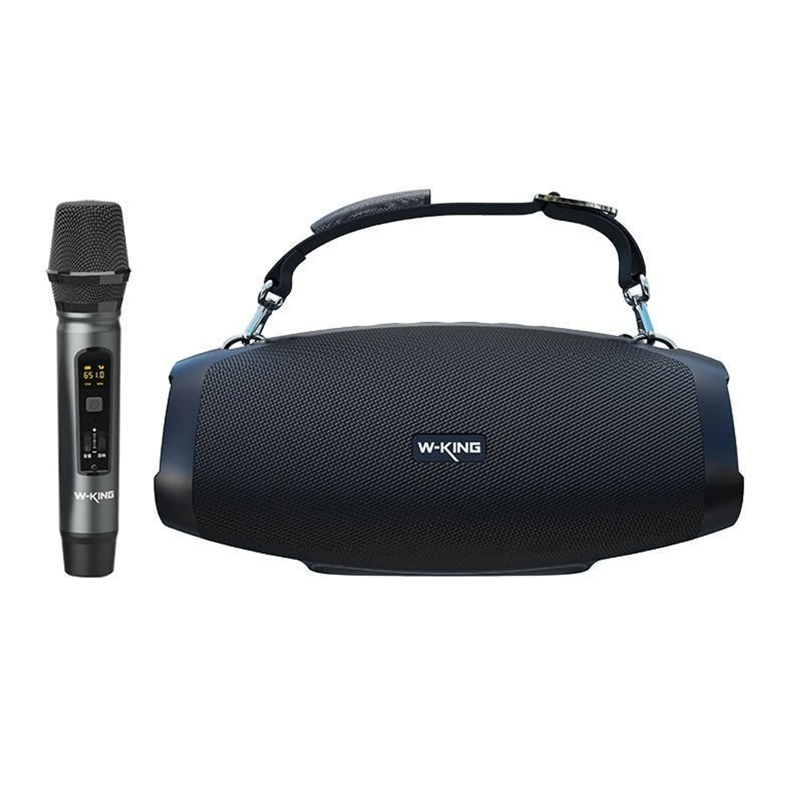 Głośnik bezprzewodowy Bluetooth W-KING X10 70W czarny — zdjęcie 1 z 4