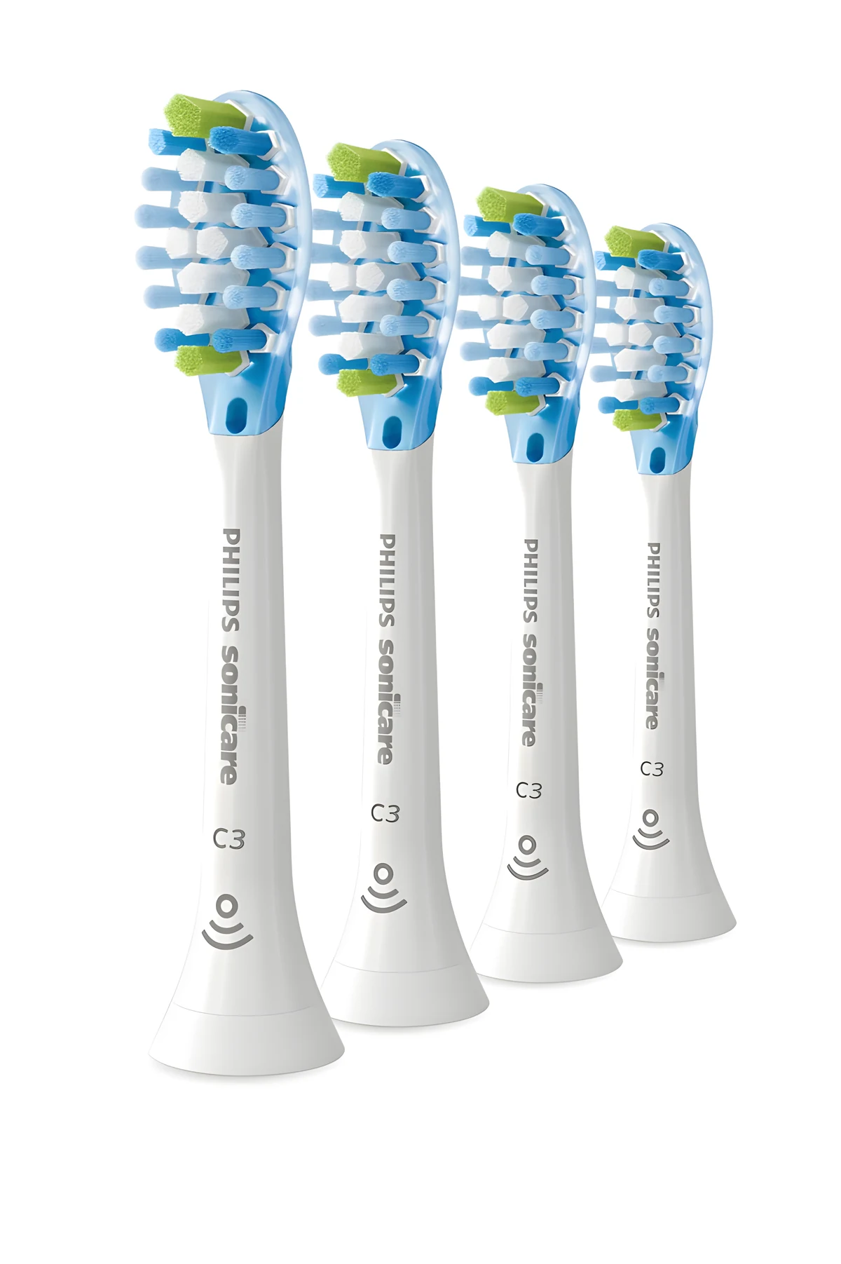 Główki szczoteczki do zębów Philips Sonicare HX9044/87, 4 szt., 62000 ruchów/min, białe