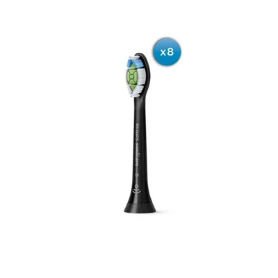 Główki szczoteczki Philips Sonicare HX6068/88 8 szt. czarne