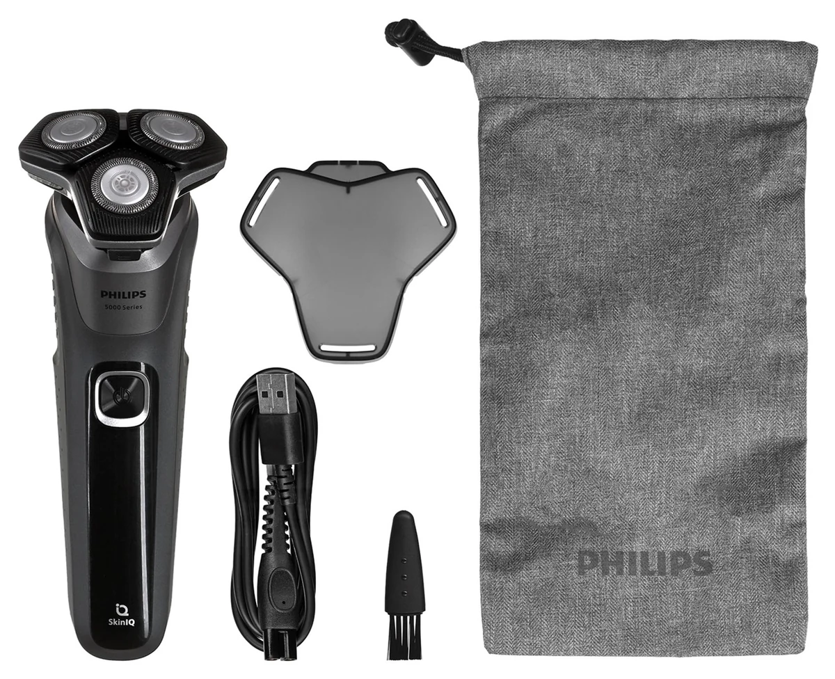 Golarka PHILIPS series 5000 S5887/10 - Praca na mokro i sucho