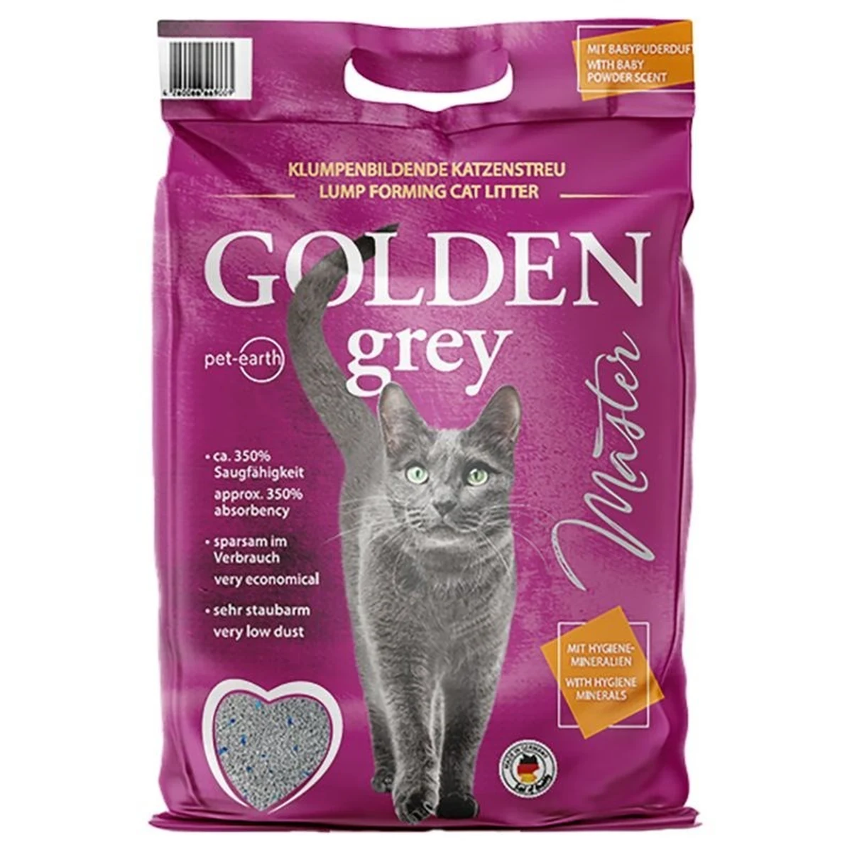 Golden Grey Master Żwirek bentonitowy 14kg