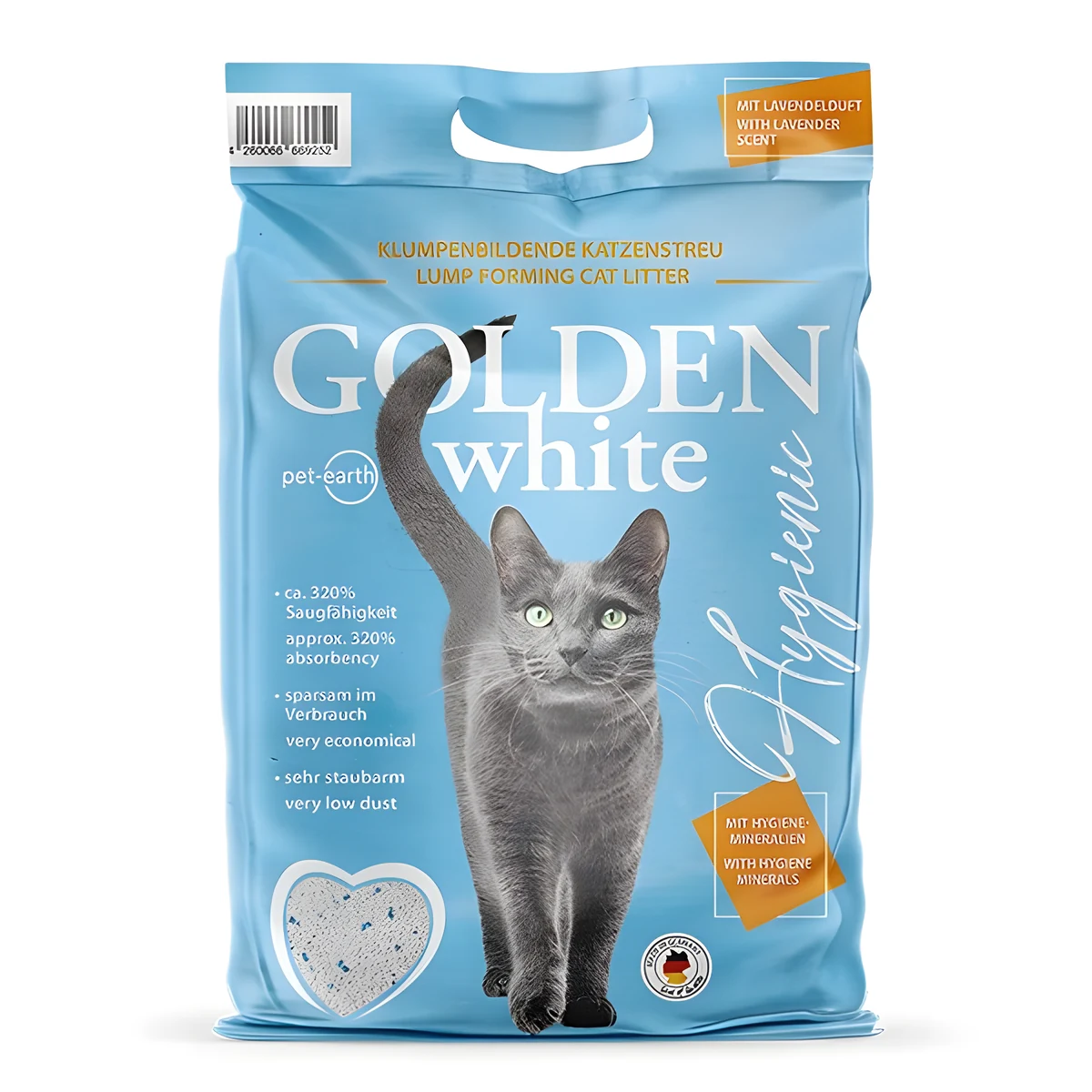 Golden Grey White Żwirek bentonitowy 7kg