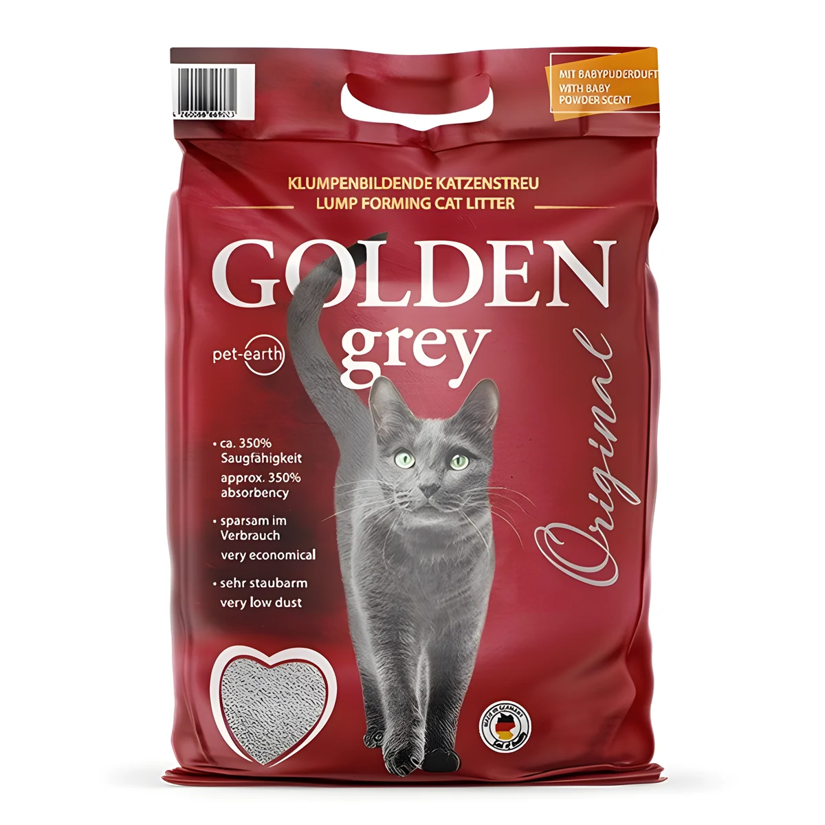 Golden Grey Żwirek bentonitowy 7kg dla kota