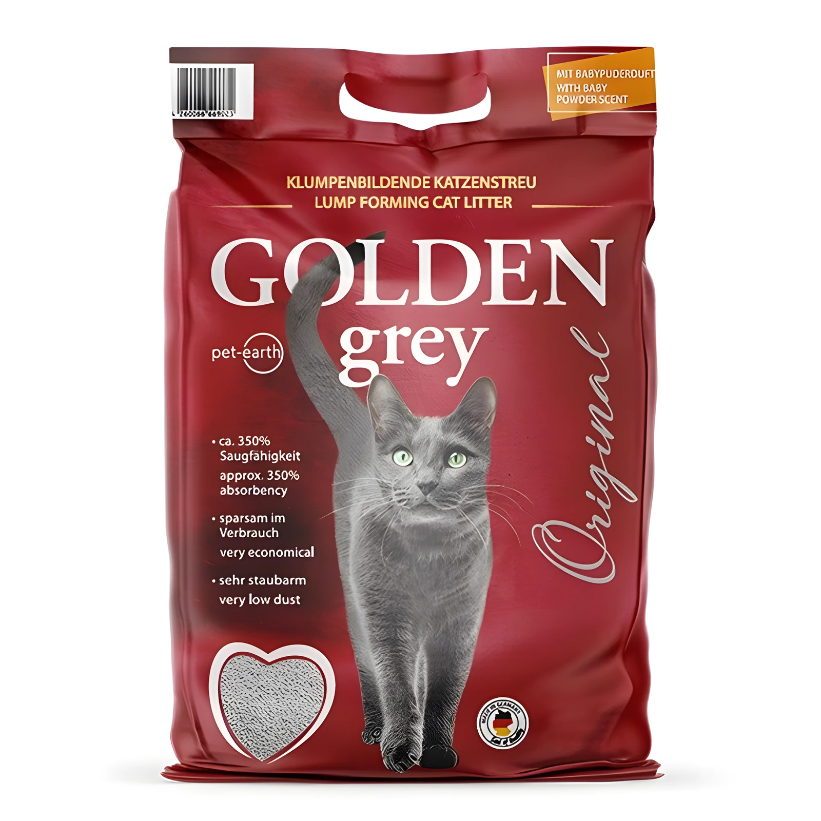 Golden Grey Żwirek bentonitowy 7kg dla kota — zdjęcie 1 z 4