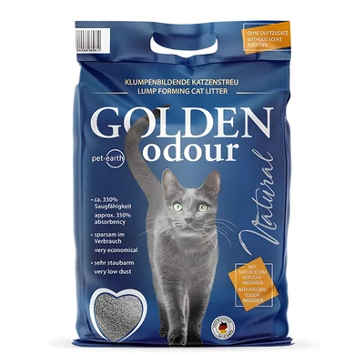 Żwirek dla kota Golden Odour Bentonitowy 7kg