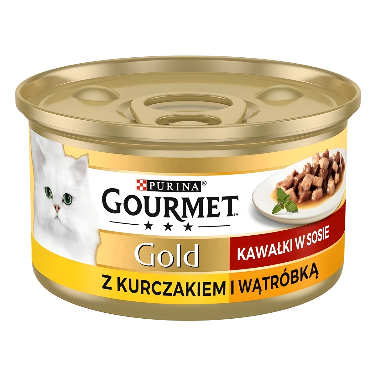 GOURMET GOLD Kurczak i wątróbka 85g