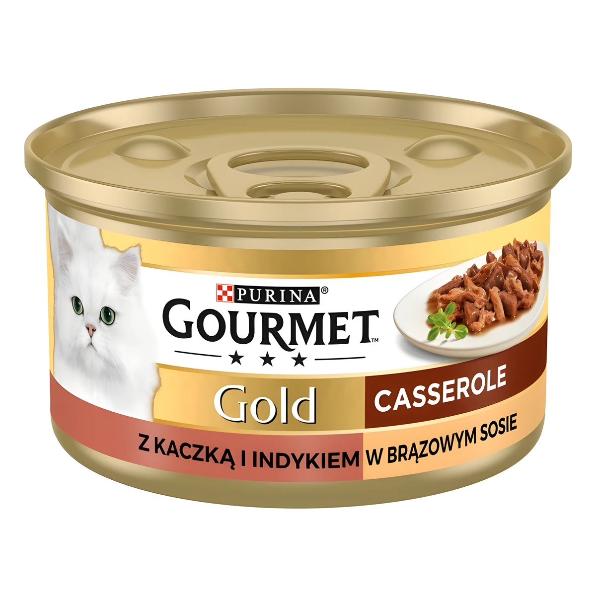 Gourmet Gold mokra karma 85g dla kaczki i indyka