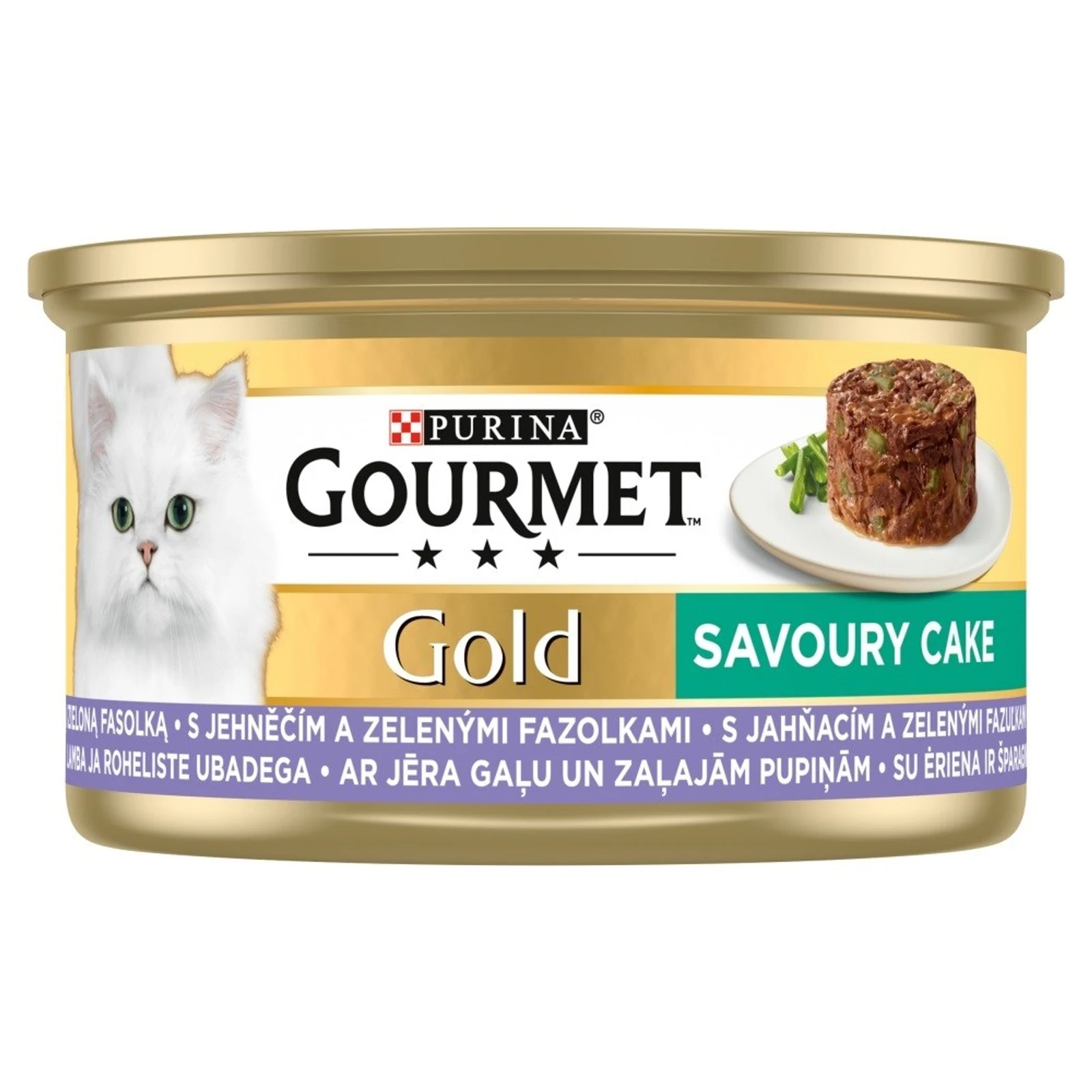 Gourmet Gold Savoury Cake 85g - Jagnięcina i Zielona Fasola — zdjęcie 1 z 8