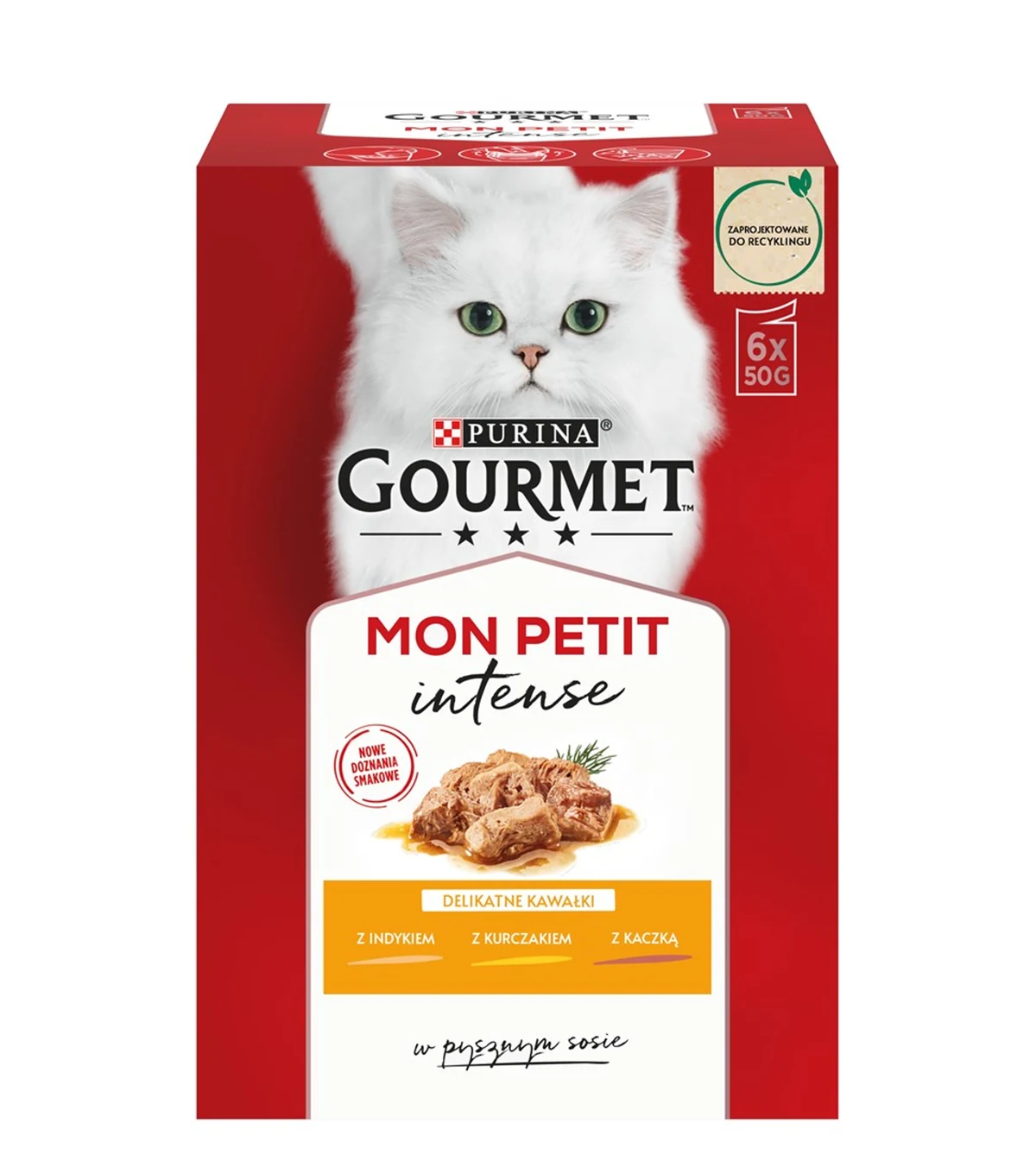 GOURMET Mon Petit Mix Drobiowy - 6x50 g