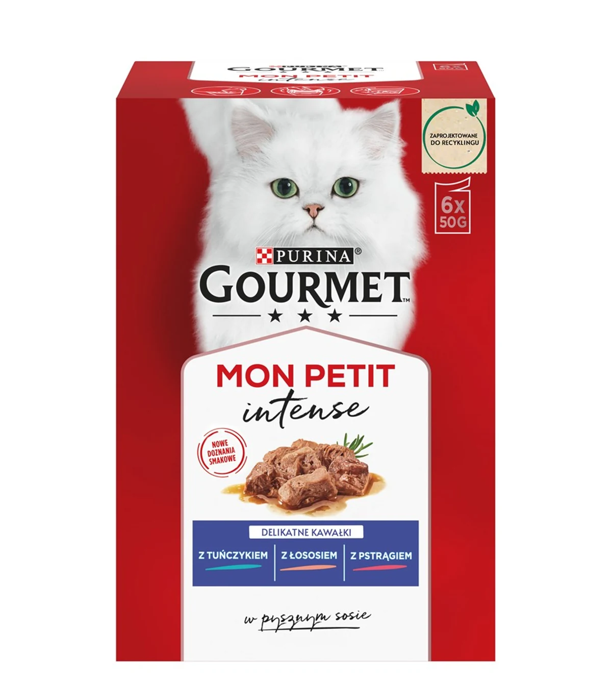 GOURMET Mon Petit Mix Rybny - 6x50g