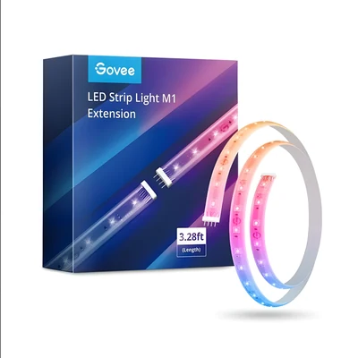 Pasek LED GOVEE H100E, 1m, RGBIC+, kompatybilny z Matter