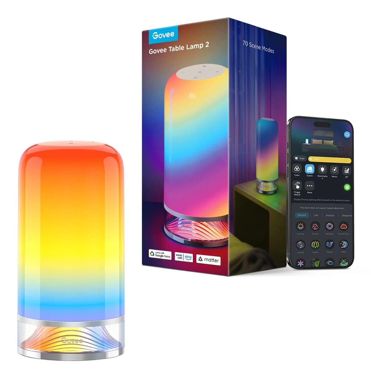 Lampka stołowa RGBICWW Govee H6022