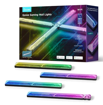 Ozdobna lampka ścienna Gaming Wall Light, Wi-Fi, Govee H6063
