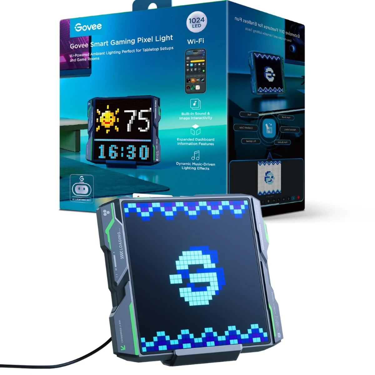 Govee Pixel Light Lampa Wi-Fi, Bluetooth H8630