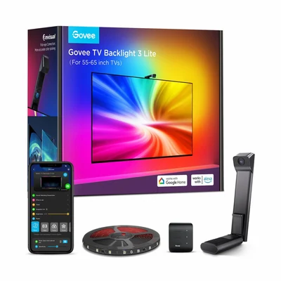 Taśma LED Govee H60993D1 do podświetlenia telewizora 55-65 cali, RGBICW, Wi-Fi + Bluetooth