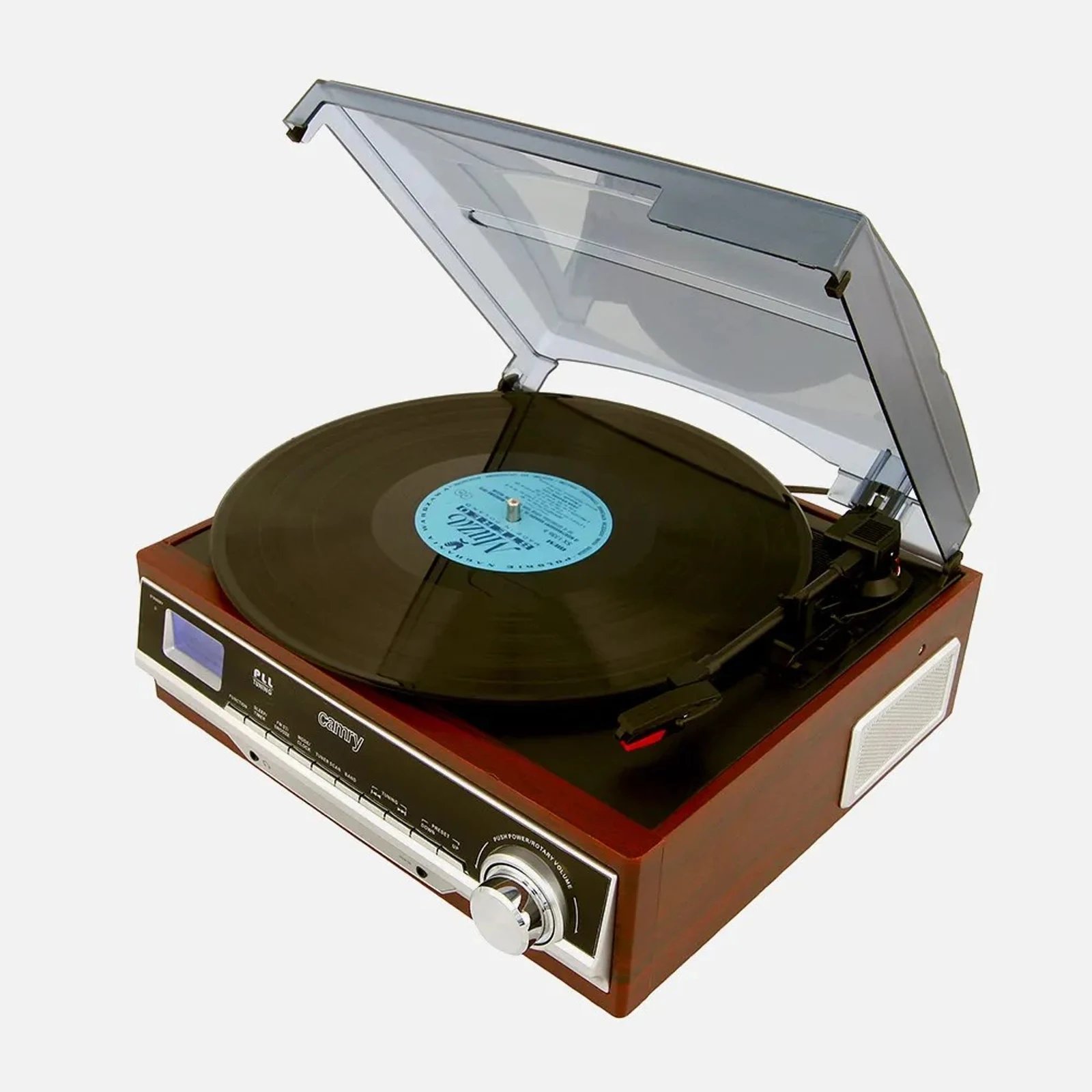 Gramofon z radiem Adler CR 1113 - Brązowy — zdjęcie 1 z 8