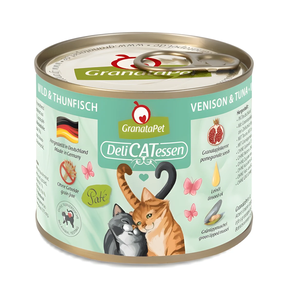 GranataPet DeliCatessen dziczyzna i tuńczyk 200g