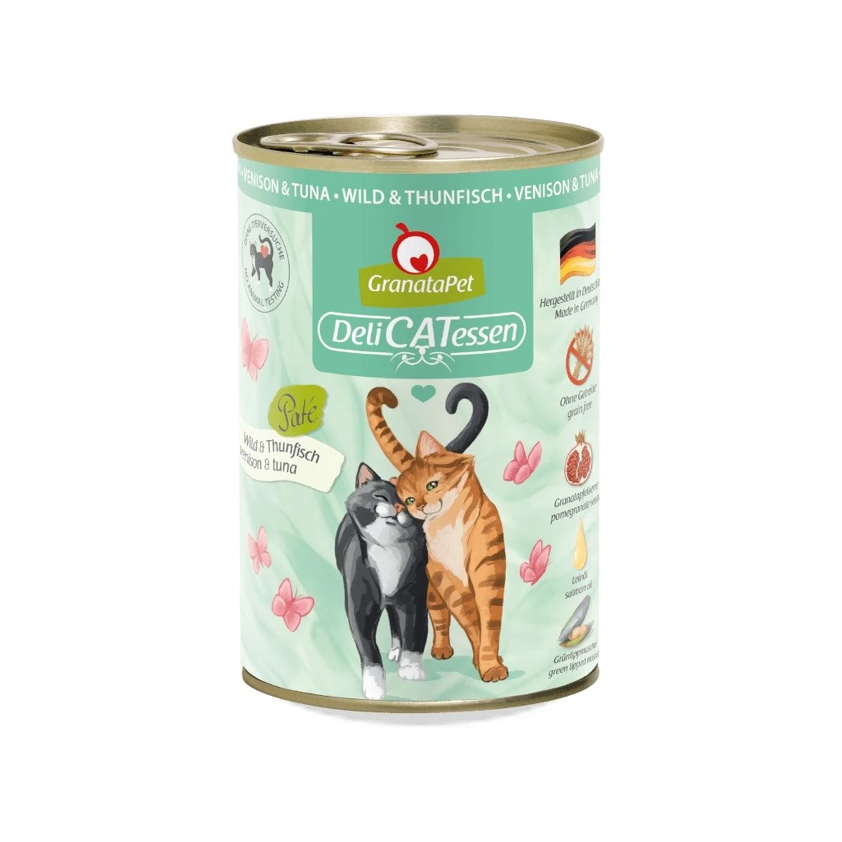 GranataPet DeliCatessen dziczyzna i tuńczyk 400g