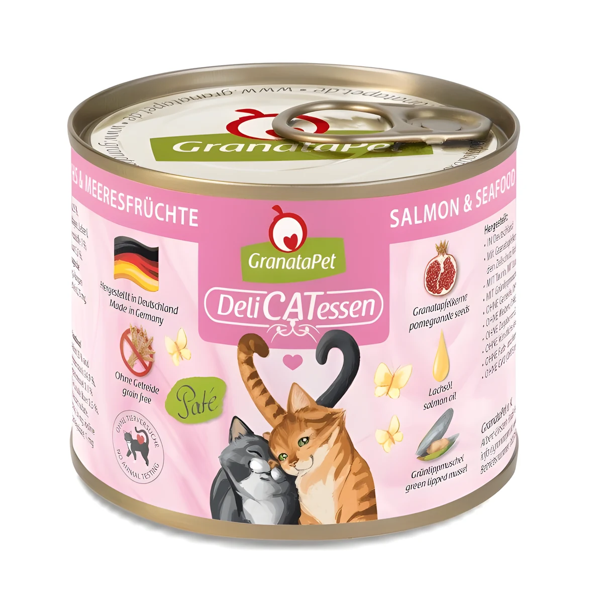 GranataPet DeliCatessen łosoś i owoce morza 200g