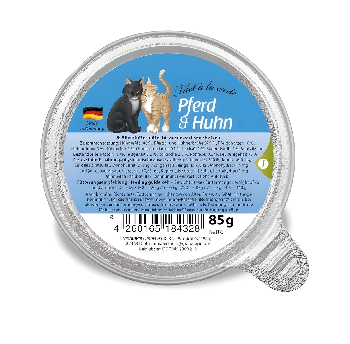 GranataPet Filet a la carte konina z kurczakiem 85g