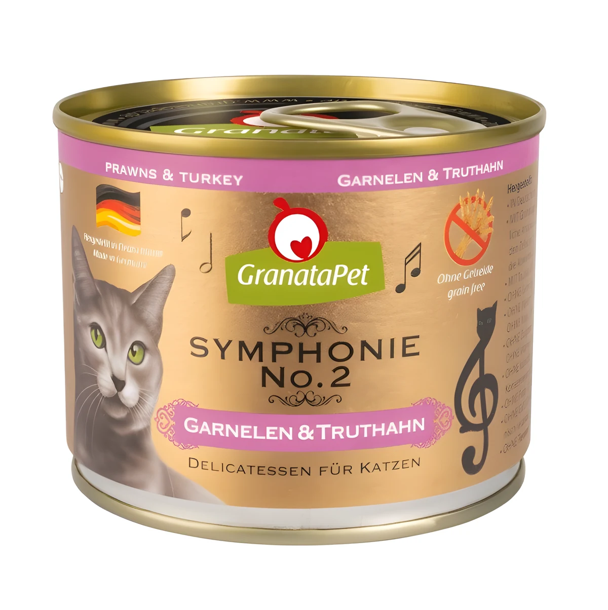 GranataPet Symphonie No.2 Krewetki i Indyk 200g