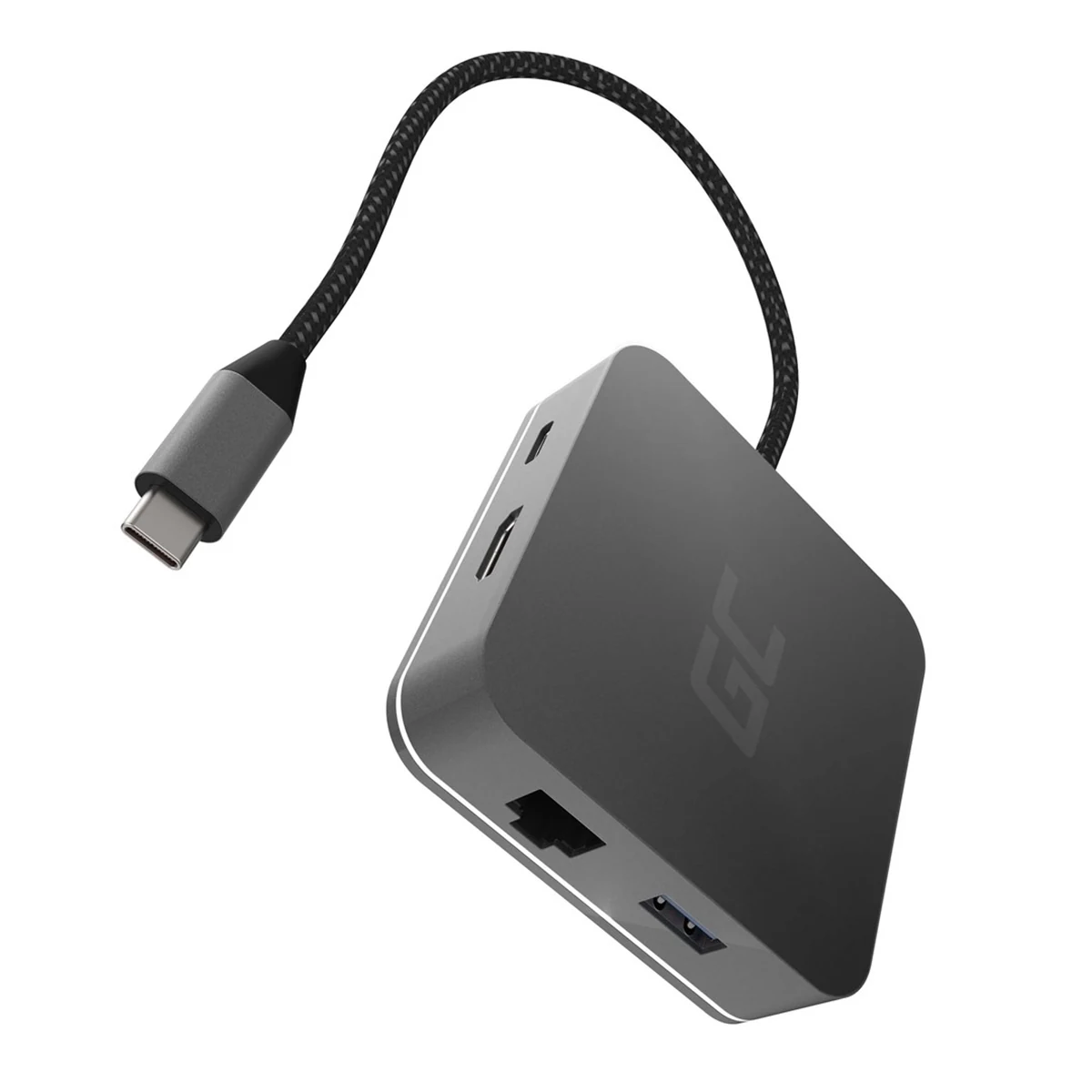 GREEN CELL ADAPTER USB-C 6W1, 60g, 109mm